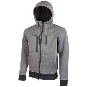 U-Power Sweatjacke Tasty Gr. S grau