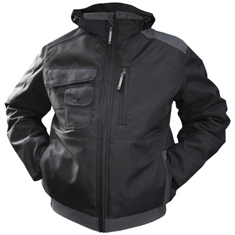 Dassy Winterjacke Austin Gr. XS schwarz/grau