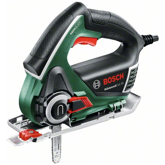 Bosch Mikro-Kettensäge AdvancedCut 50, NanoBlade-Säge, incl. Zubehör, - 1
