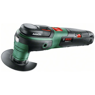 Bosch Akku-Multifunktionswerkzeug UniversalMulti 12, incl. 1x Akku PBA 2,5 Ah, Ladegerät, Zubehör, Koffer