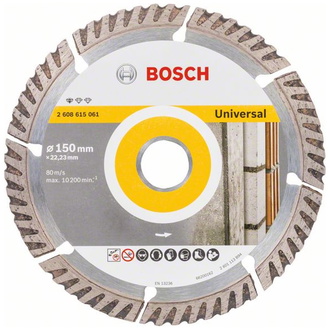 Bosch Diamanttrennscheibe Standard for Universal 150 x 22,23