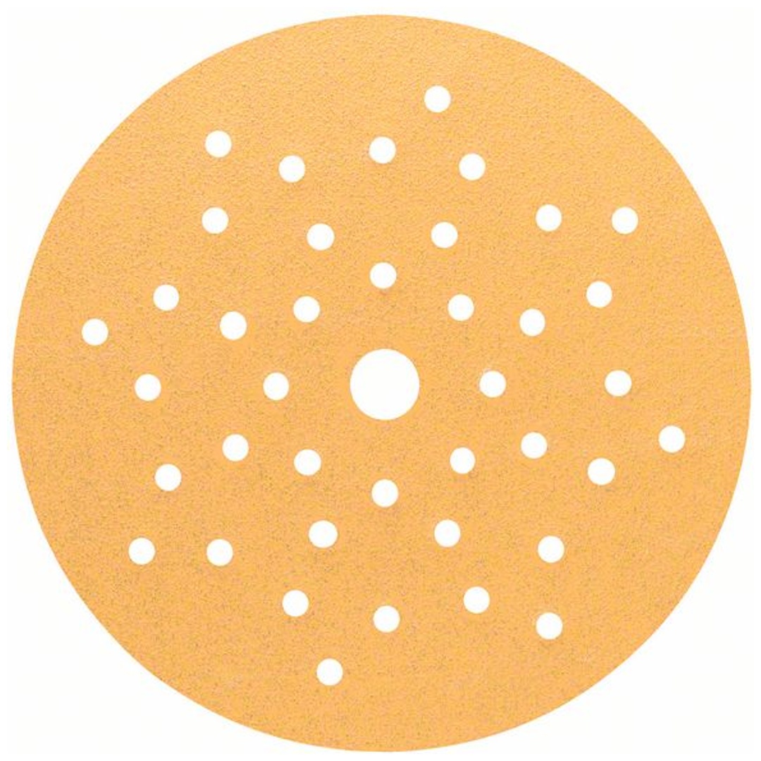 Bosch Schleifblatt C470, 125 mm, 100, Multilochung, Klett, 5er-Pack, Best for Wood and Paint