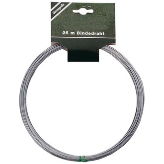 E-FLOR Bindedraht verz. 1,2 mm 25-m-Ringe