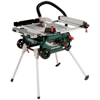 Metabo Tischkreissäge TS 216, mit Untergestell und Trolleyfunktion, Karton