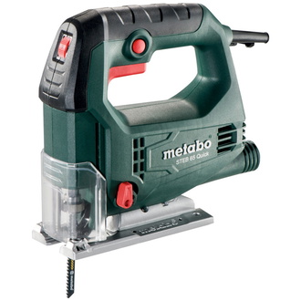 Metabo Stichsäge STEB 65 Quick, incl. Stichsägeblätter, Zubehör, Kunststoffkoffer