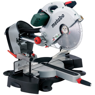 Metabo Kappsäge KGS 315 Plus, mit Zugfunktion, incl. Sägeblatt, Zubehör, Karton