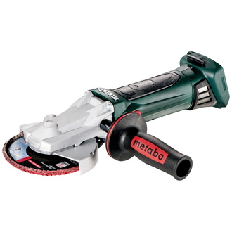 Metabo Akku-Flachkopf-Winkelschleifer WF 18 LTX 125 Quick, metaBOX 165 L