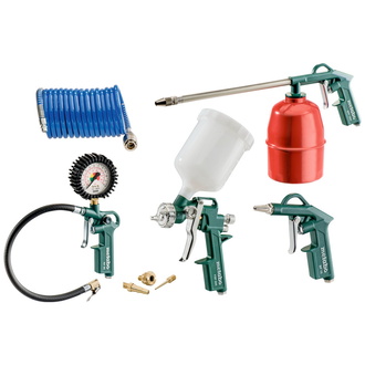 Metabo Druckluft-Werkzeugset LPZ 7 Set, Karton