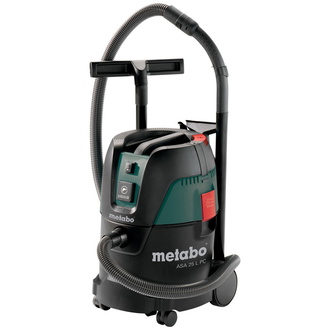 Metabo Allessauger ASA 25 L PC, mit manueller Filterabreinigung, Karton