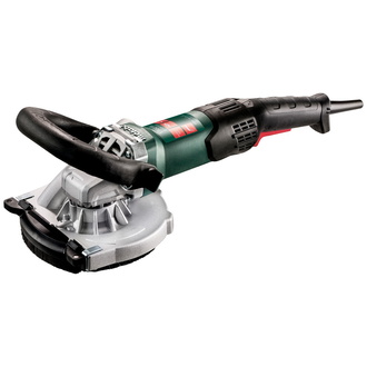 Metabo Renovierungsschleifer RSEV 19-125 RT, mit Diamantschleiftopf Beton "professional" , Kunststoffkoffer