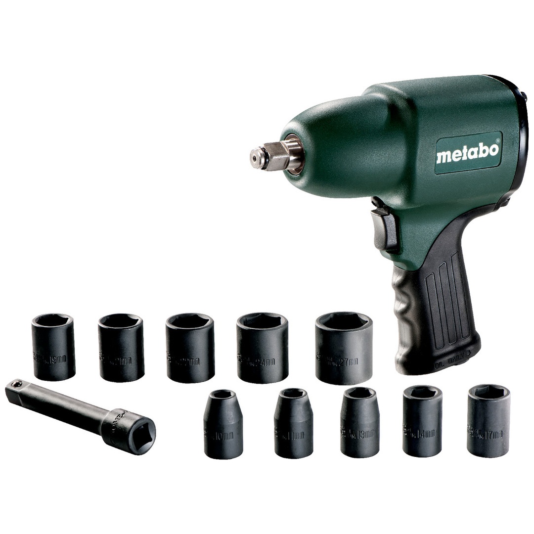 Metabo Druckluft-Schlagschrauber DSSW 360 Set 1/2, Kunststoffkoffer