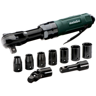 Metabo Druckluft-Ratschenschrauber DRS 68 Set 1/2", Kunststoffkoffer