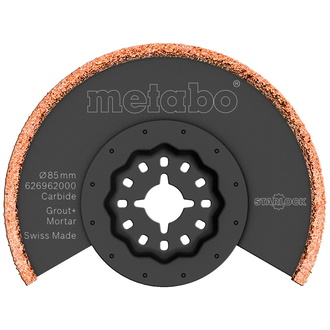 Metabo Segmentsägeblatt, Fugen und Spachtel, HM, 76 mm