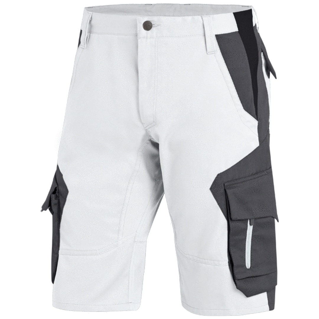 Fhb Herren Bermuda Wulf 125200 Gr. 46 Weiß/anthrazit