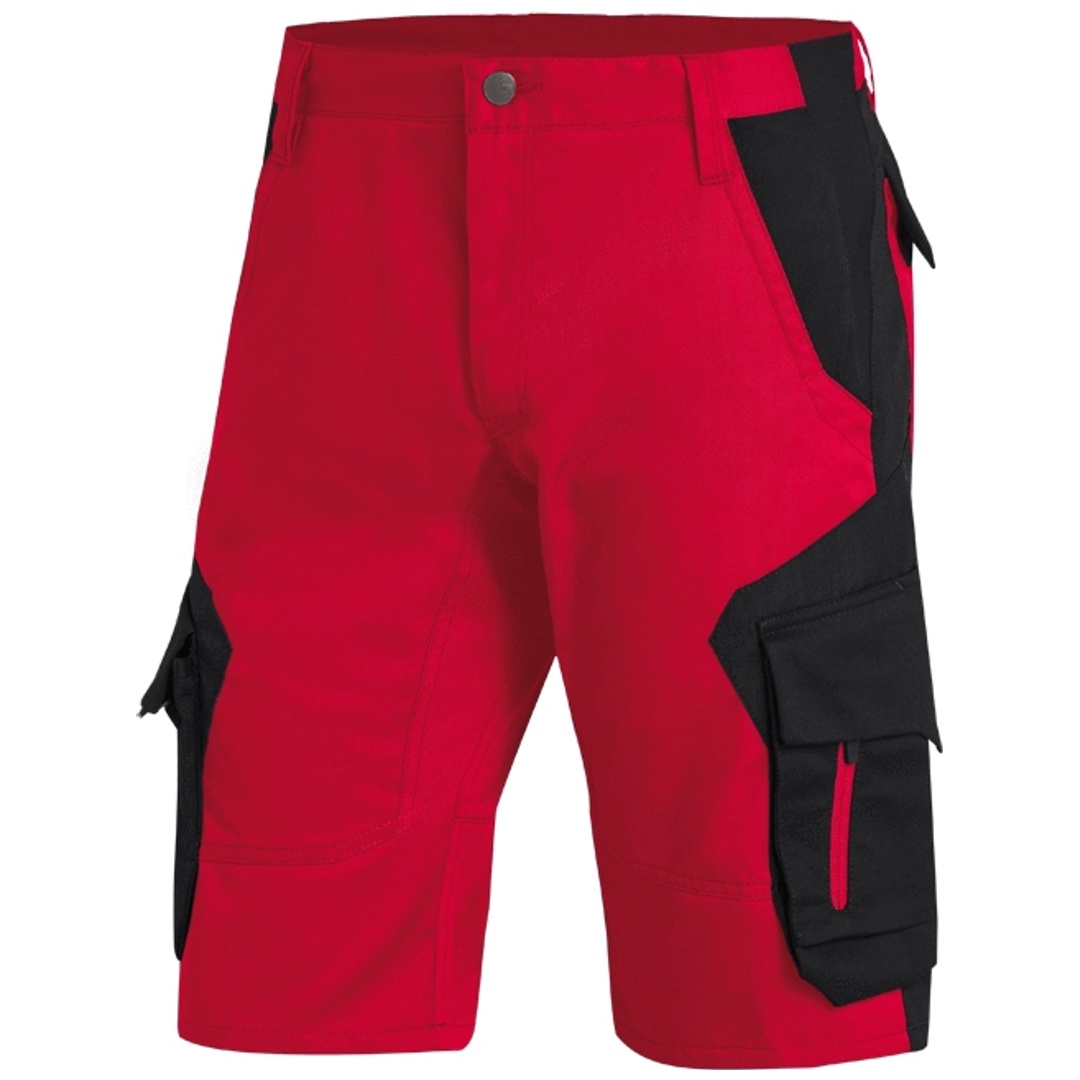 FHB Herren Bermuda Wulf 125200 Gr. 54 rot/schwarz