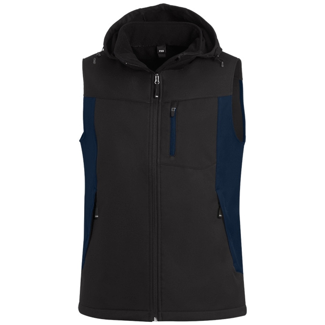FHB Softshell Weste Justus 79110 Gr. 2XL marine/schwarz