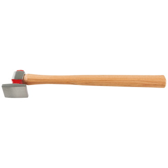 KS Tools Karosserie-Standard-Hammer, leicht gewölbt, 30x45 mm