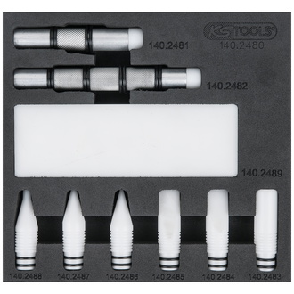 KS Tools Rückschlagdorn-Satz, 10-tlg.