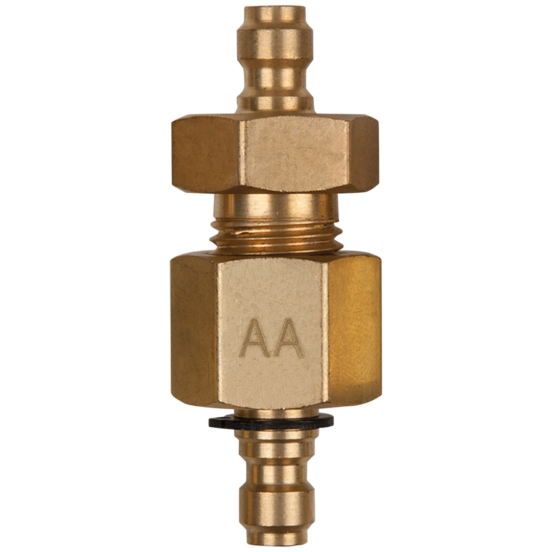 KS Tools Doppel-Adapterstück M14x1,5 Innen- und Außengewinde und 3/8 Schlauchanschluss