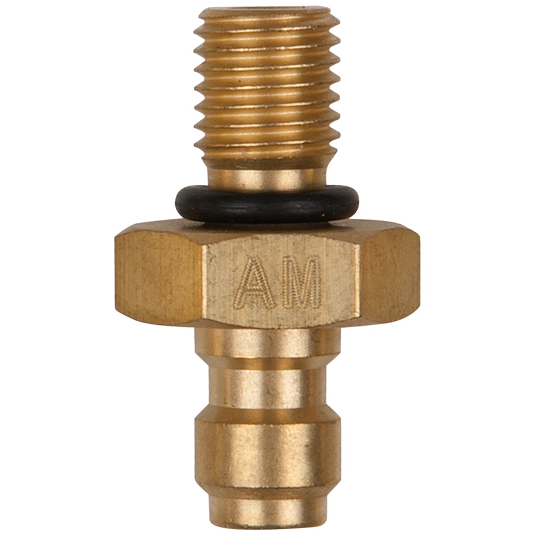 KS Tools Adapterstück M8x1,0 Außengewinde und 1/4 Schlauchanschluss mit Dichtring