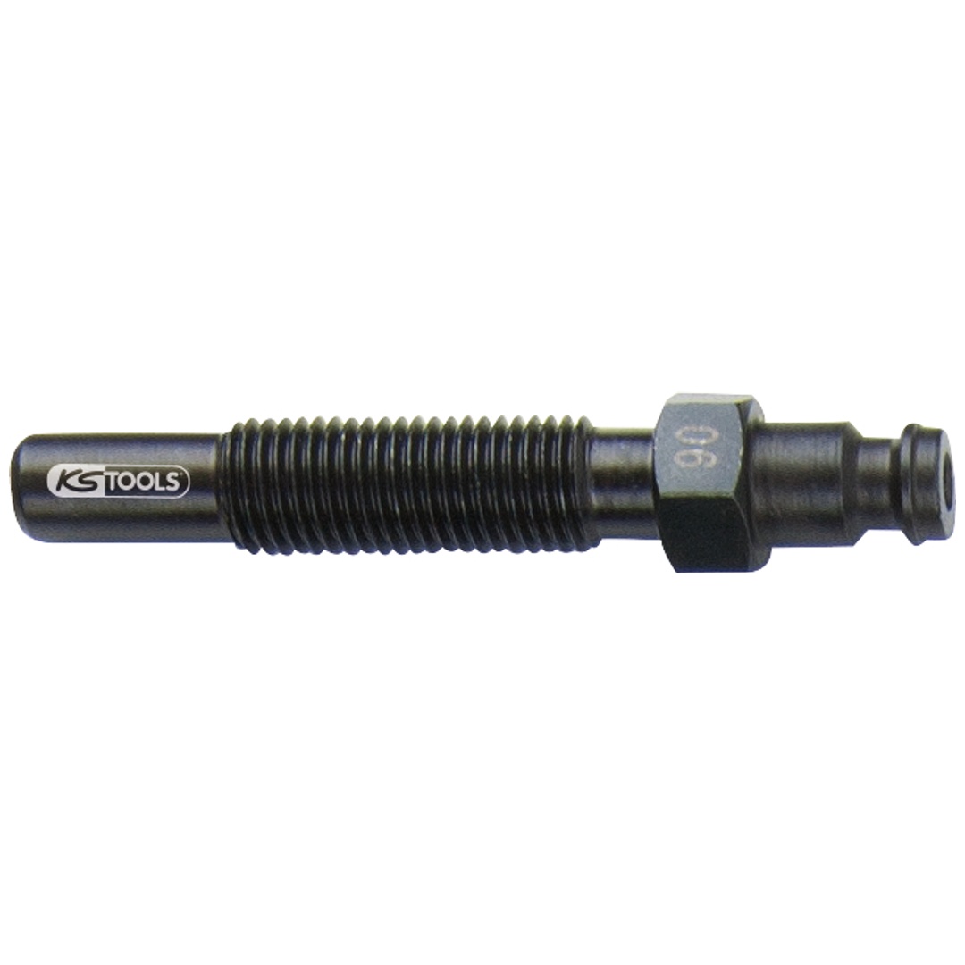 KS Tools Injektoren Adapter, M10x1,25 mit Außengewinde, Länge 70 mm