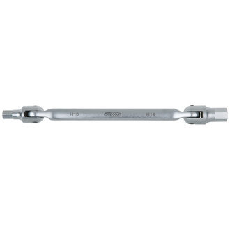 KS Tools Öldienst-Schlüssel Sechskant für Hinterachsdifferential, 10x14 mm