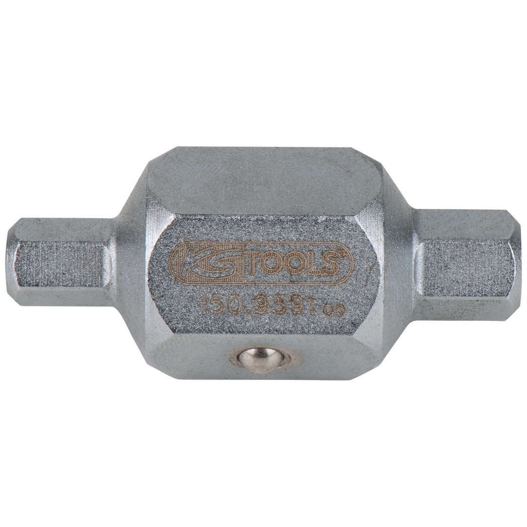 KS Tools Stecknüsse für Ölablassschrauben, 6-kant, 8+10 mm