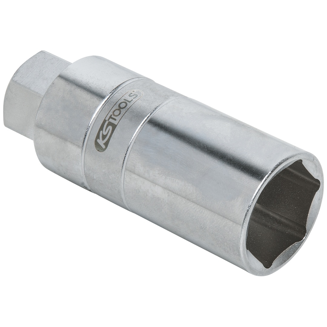 KS Tools Stoßdämpfer-Außensechskant-Gegenhalter-Stecknuss, 24 mm