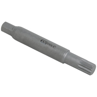 KS Tools 10 mm Stoßdämpfer-Vielzahn(XZN)-Gegenhalter-Bit-Stecknuss, M12