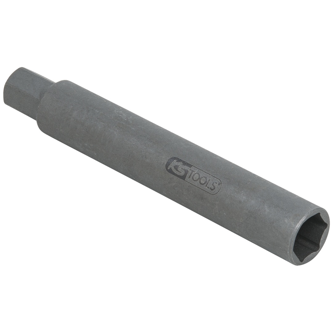 KS Tools 10 mm Stoßdämpfer-Außensechskant-Gegenhalter-Bit-Stecknuss, 9 mm