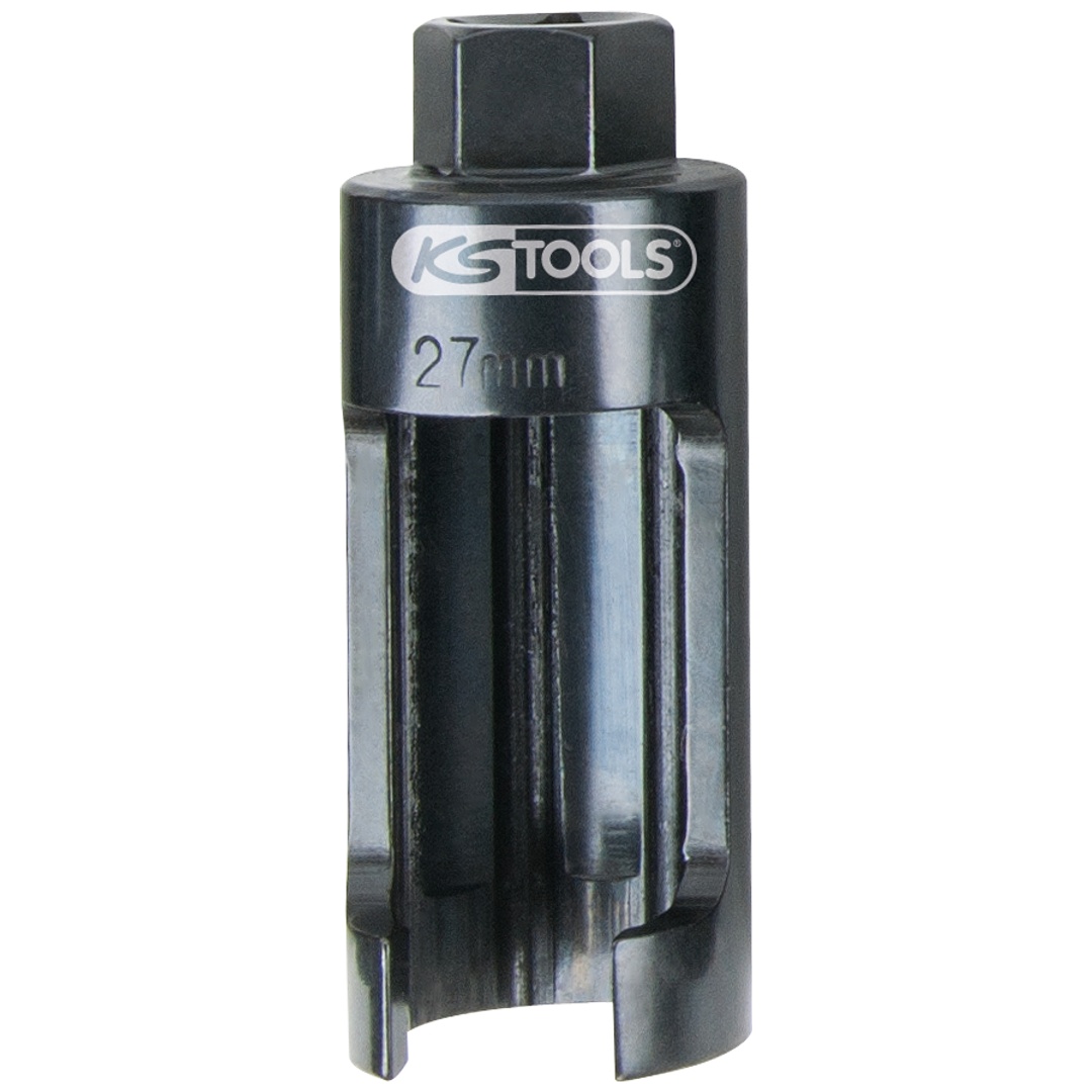 KS Tools 1/2 Injektor-Stecknuss, 27,0 mm, L=100 mm