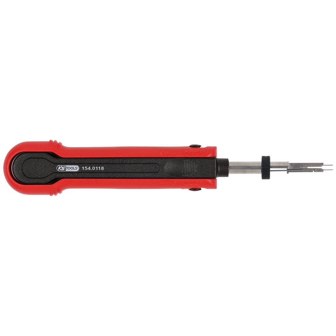 KS Tools Entriegelungswerkzeug für Flachstecker/Flachsteckhülsen 2,8 mm (KOSTAL SLK), 1-fach verstellbar