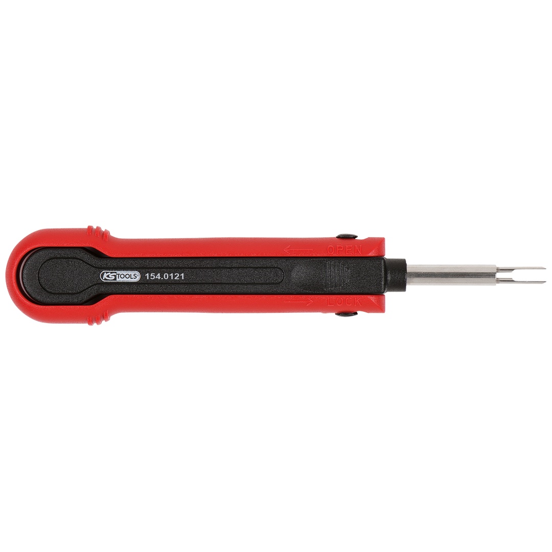 KS Tools Entriegelungswerkzeug für Flachstecker/Flachsteckhülsen 2,8 mm (AMP Tyco MCP)