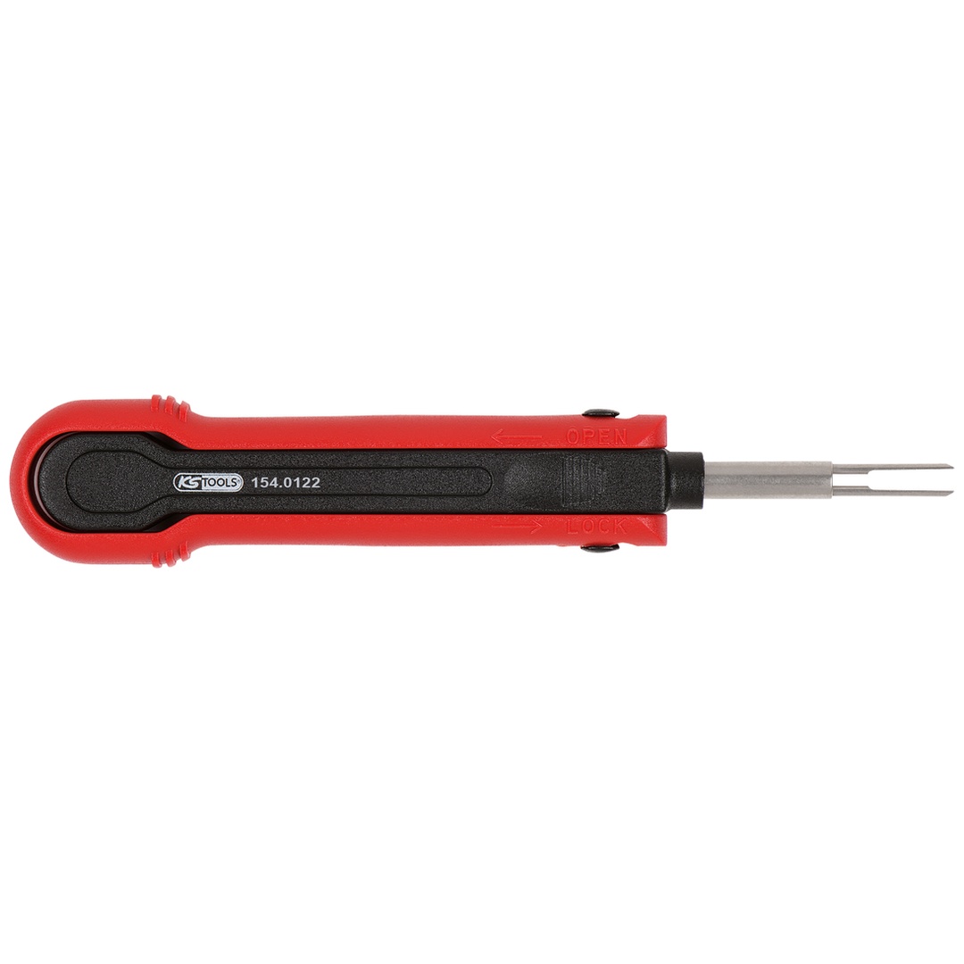 KS Tools Entriegelungswerkzeug für Flachstecker/Flachsteckhülsen 4,8 mm, 5,8 mm,  6,3 mm (AMP Tyco SPT)