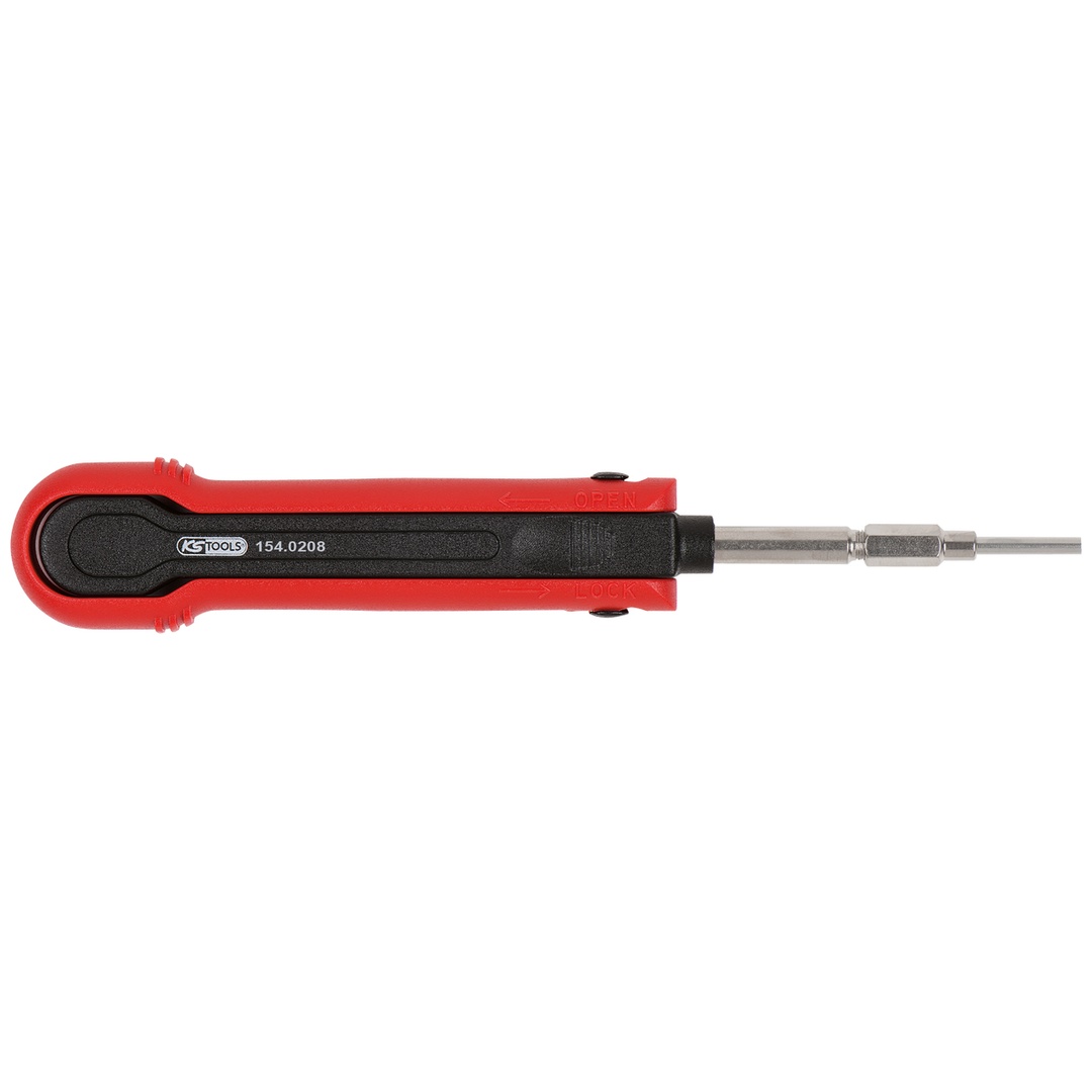 KS Tools Kabel-Entriegelungswerkzeug für Rundsteckhülsen 1,5 mm, Art.Nr. 154.0208