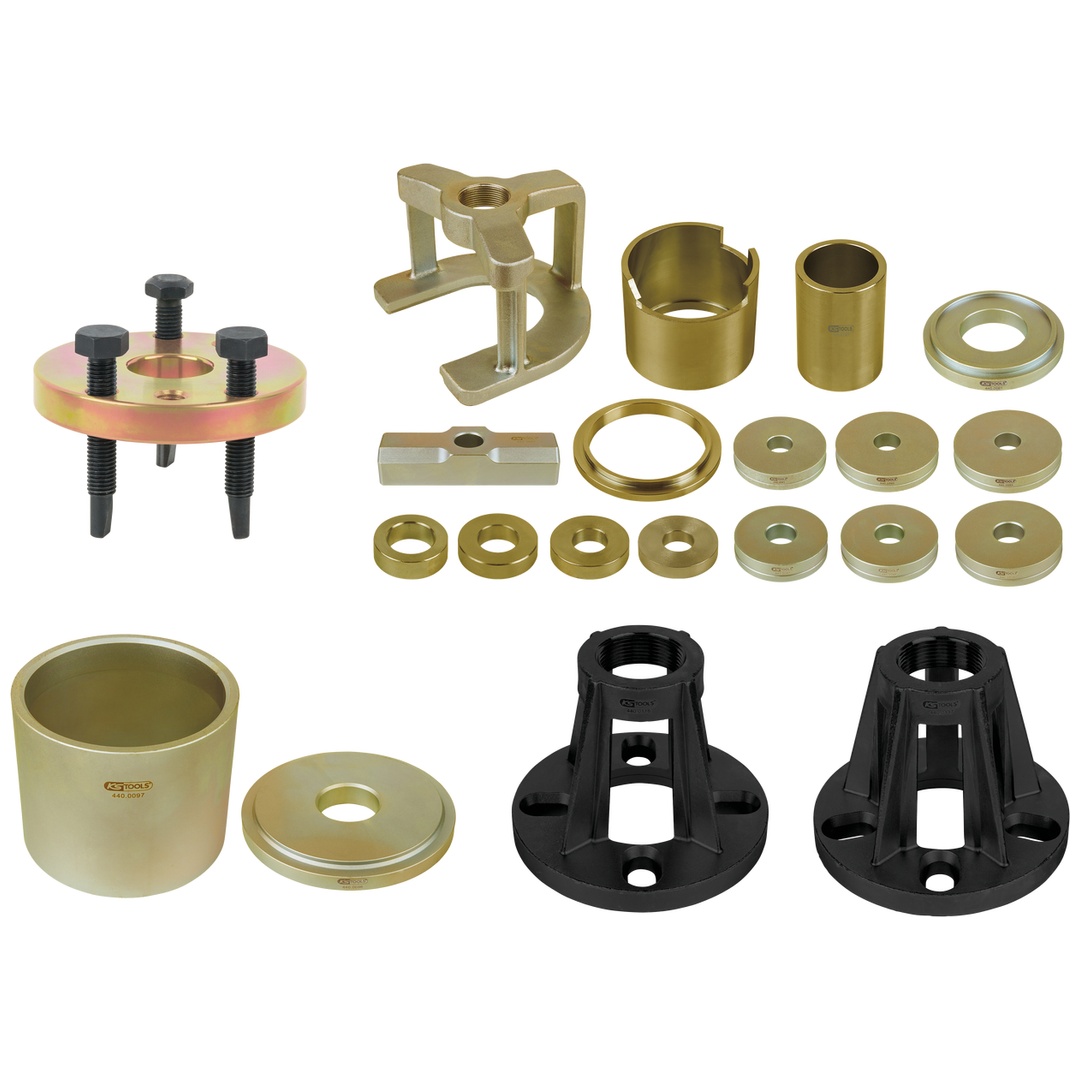 KS Tools Universal-Werkzeug-Satz zur De-/Montage von Achsteilen, 24-tlg