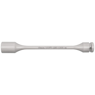 KS Tools 1/2" Torsions-Drehmomentbegrenzer-Stecknuss, 19 mmx135 Nm