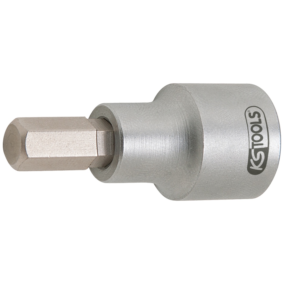 KS Tools 3/8 Bit-Stecknuss für Innensechskant-Schrauben am Bremssattel, 7 mm, extra schlanke Ausführung