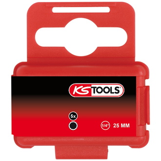 KS Tools 1/4" Bit XZN, 25 mm, M3, 5er Pack