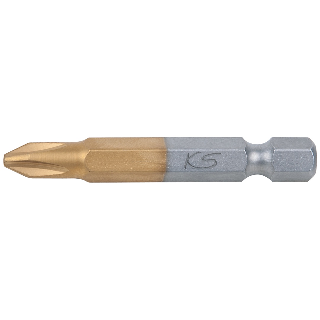 KS Tools 1/4 TiN Bit, 50 mm, PH1, 5er Pack