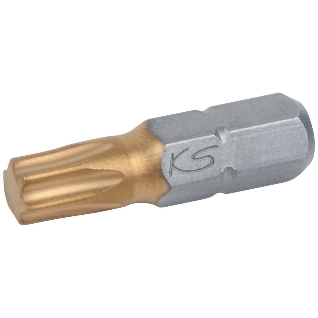 KS Tools 1/4 TIN Bit TX, 25 mm, T20, 5er Pack