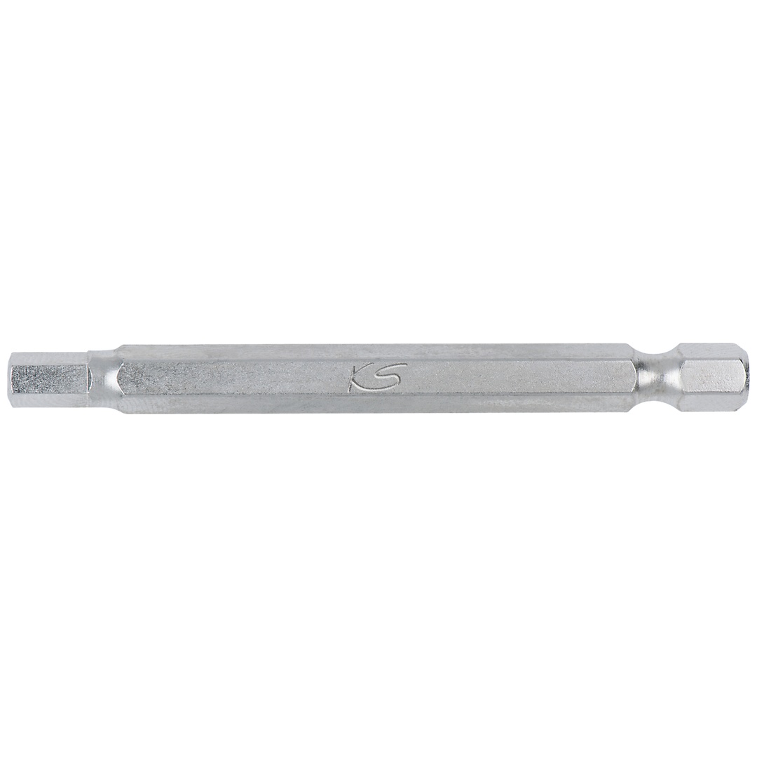 KS Tools 1/4 Bit Innensechskant, 75 mm, 2,5 mm