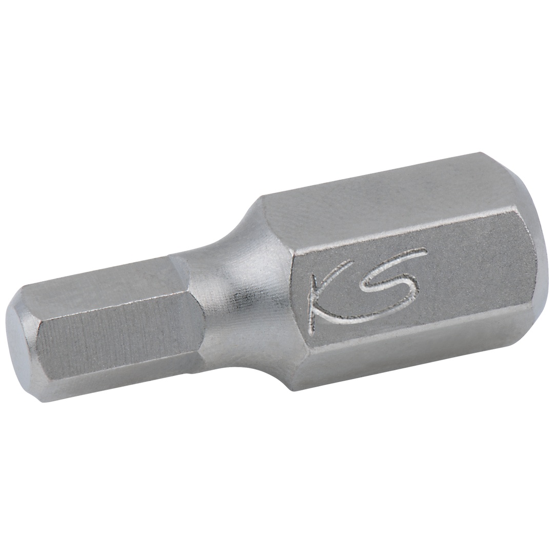 KS Tools 10 mm Bit Innensechskant, 30 mm, 7 mm