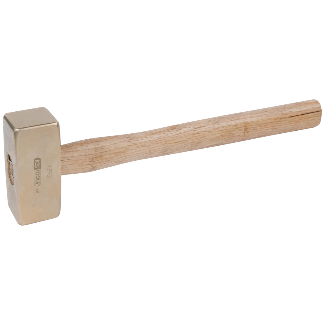 KS Tools BRONZEplus Fäustel 10000 g, mit Hickorystiel