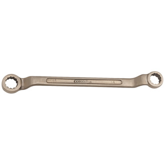 KS Tools BRONZEplus Doppel-Ringschlüssel gekröpft 18x19 mm