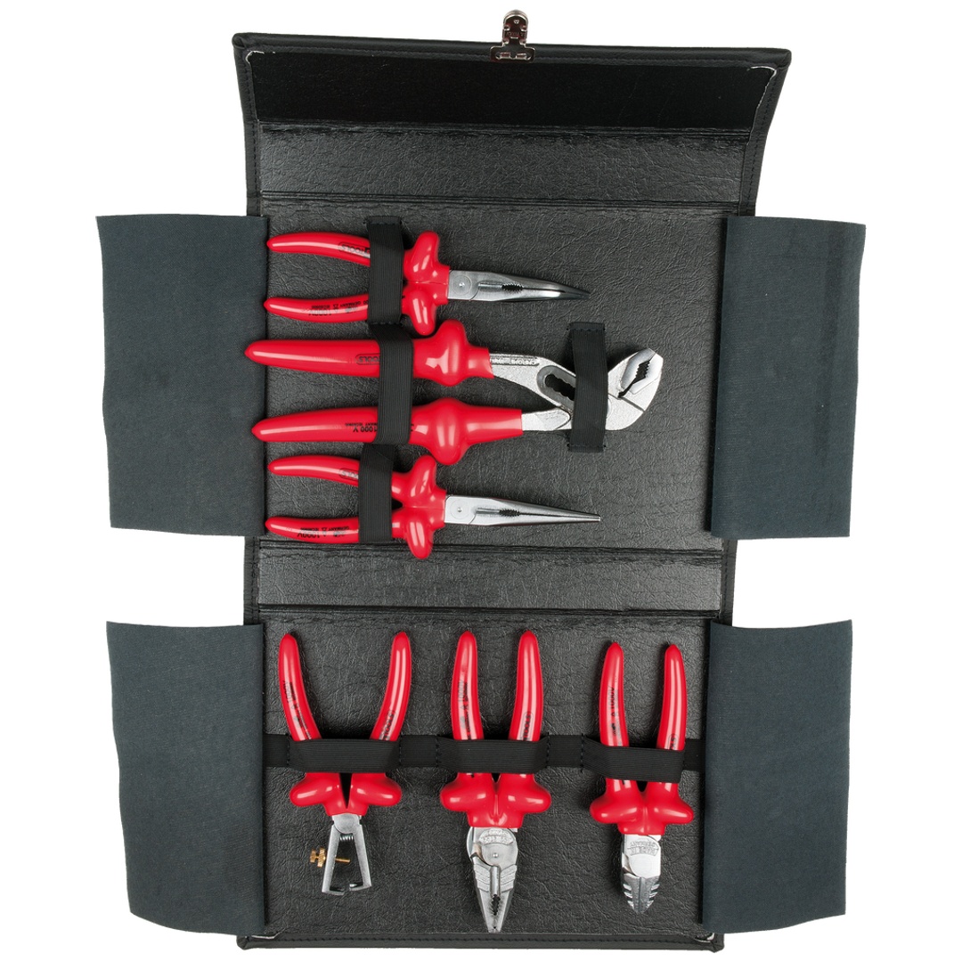 KS Tools 1000V Zangen-Satz, 6-tlg