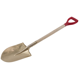 KS Tools BRONZEplus Frankfurter Schaufel D-Stiel