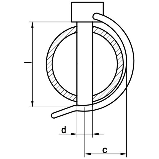 Rohrklappstecker-Stahl-galvanisch-verzinkt