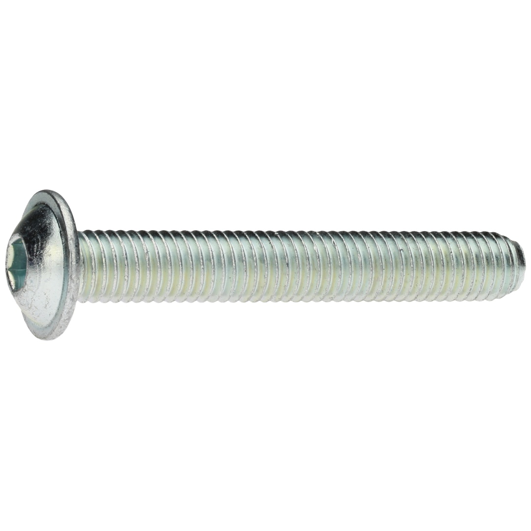 Reidl Ähnlich ISO 7380 Flachkopfschraube mit Flansch 4 x 16 10.9 verzinkt Innensechskant