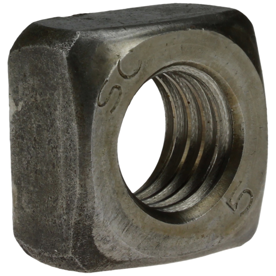 Reidl DIN 557 Vierkantmuttern, M 5, Stahl Klasse 5 blank